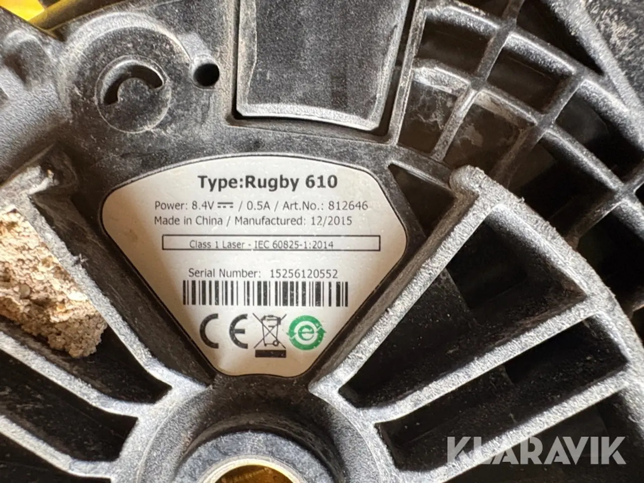 Billede 11 - Rotationslaser 2 styk Leica rugby 610