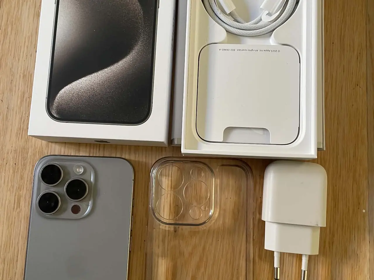 Billede 1 - Apple iPhone 15 Pro 256 GB naturligt titanium