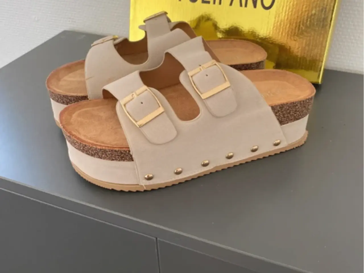 Billede 1 - Plateau sandaler