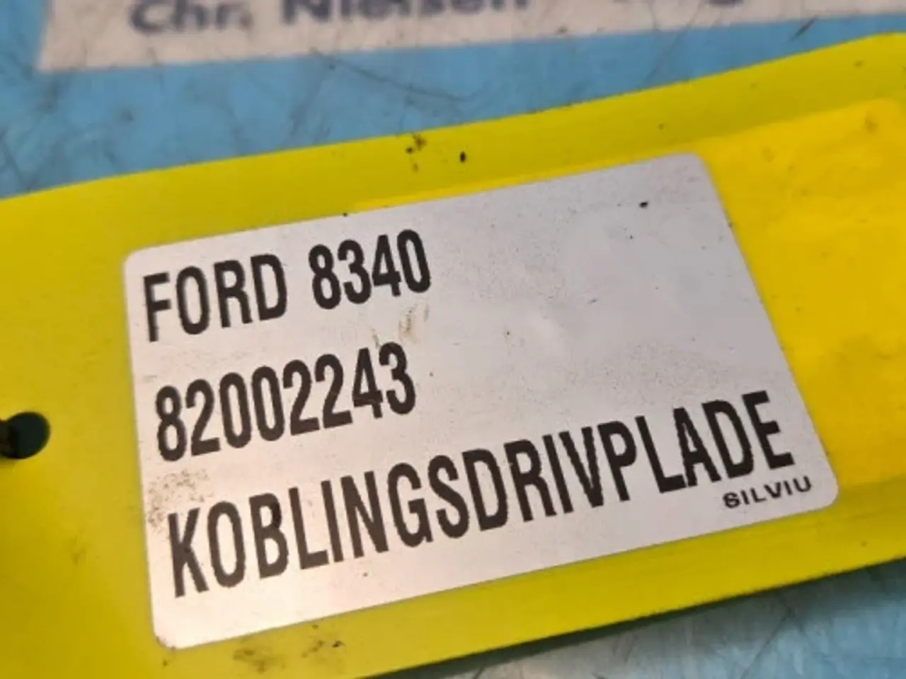 Billede 9 - Ford 8340 Koblingsdrivplade 82002243