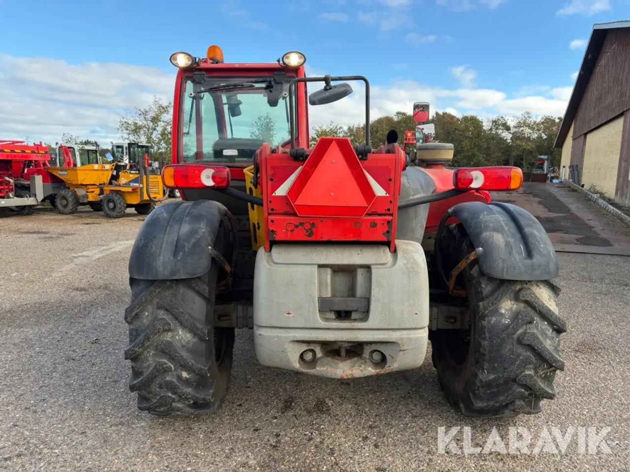 Billede 4 - Teleskoplæsser Manitou MT 732 med gafler
