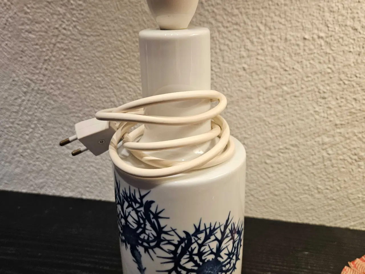 Billede 2 - Lampe, tidsel blomst