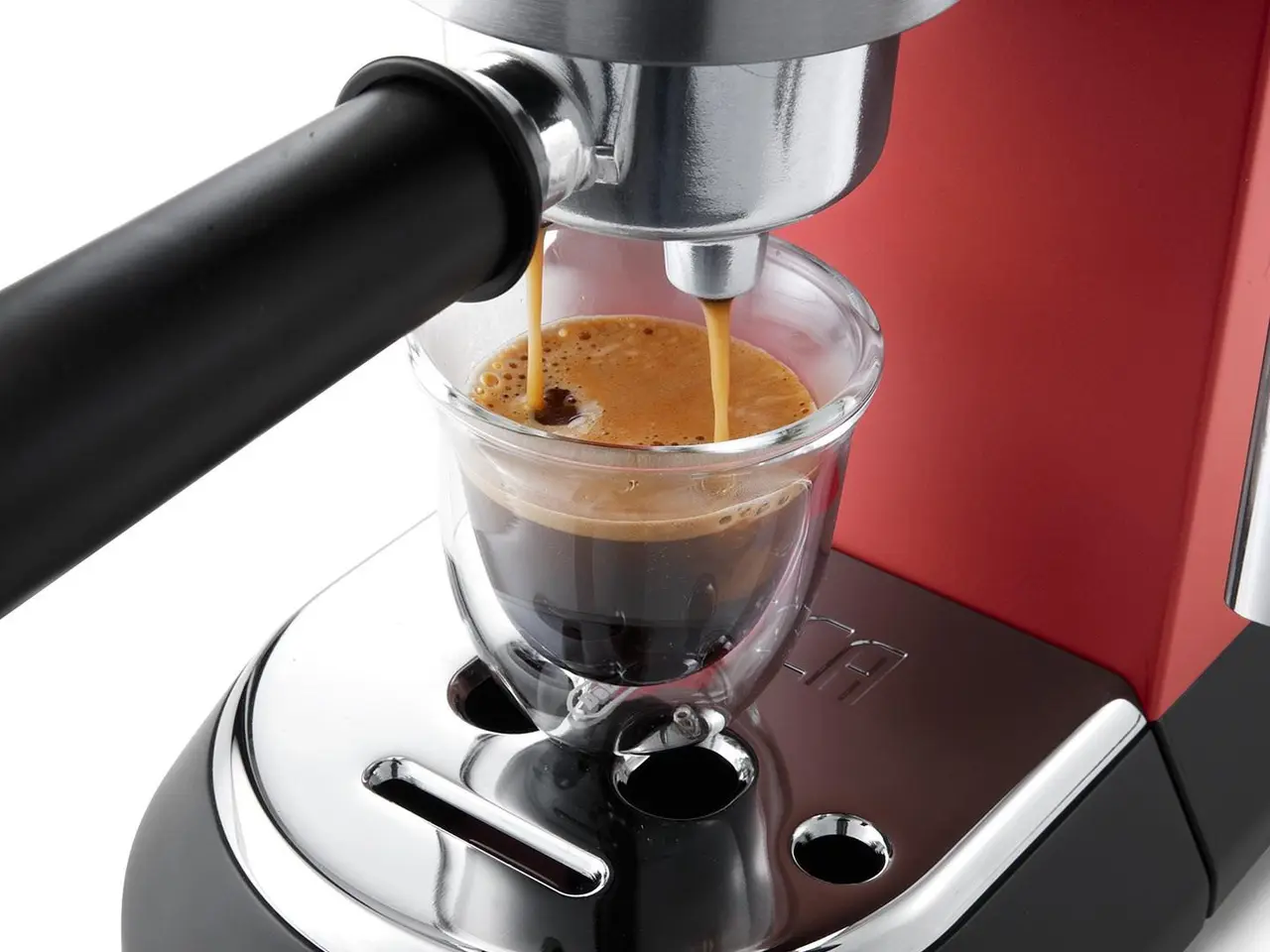 Billede 4 - De'Longhi Dedica Style EC 685.R halvautomatisk espressomaskine 1,1 l - rød