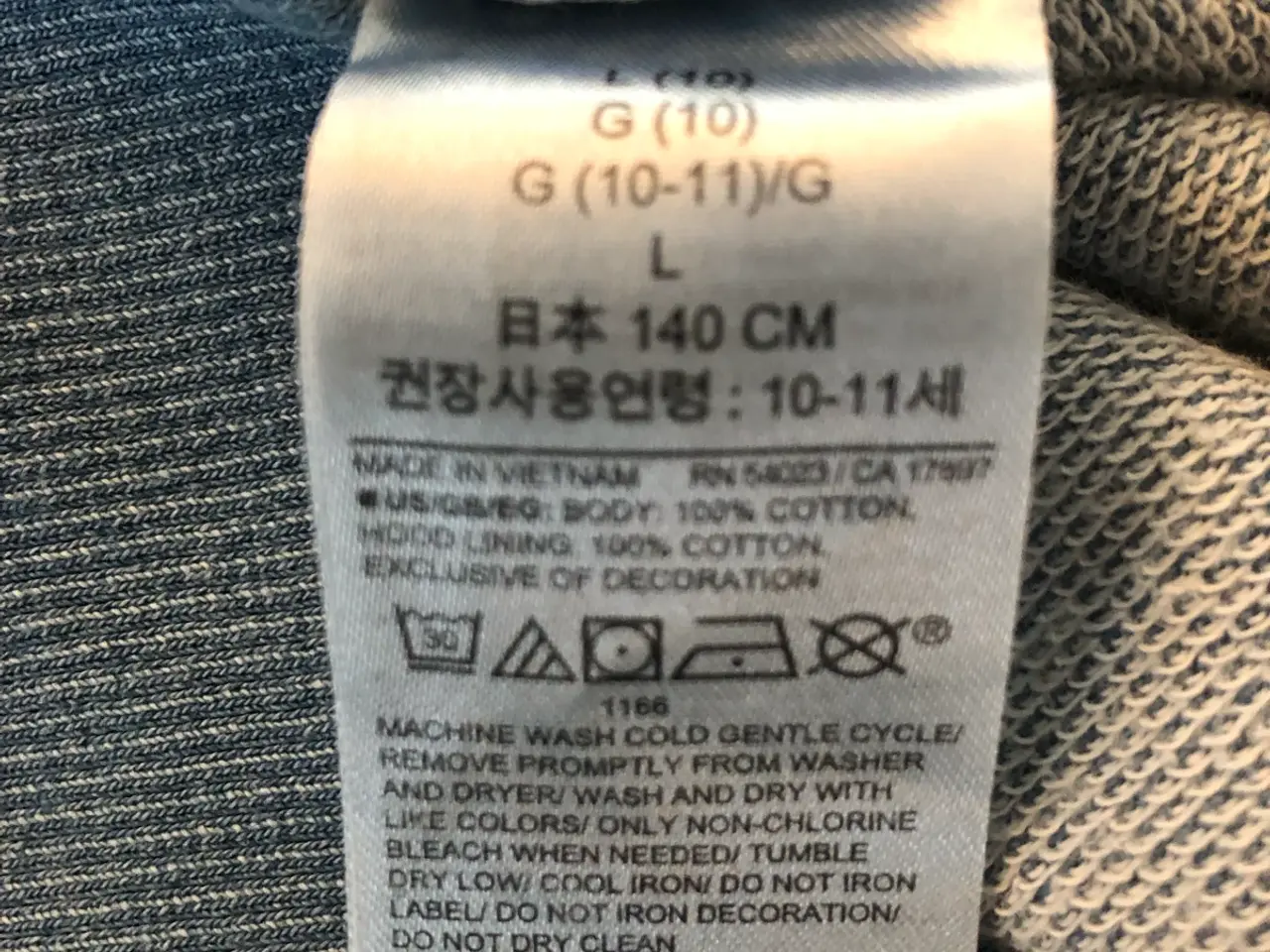 Billede 3 - CAP Hoodie str 140 cm 10-11 år blå