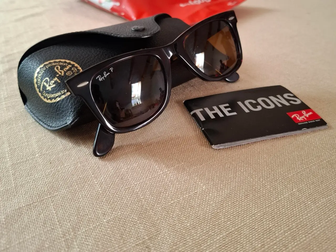 Billede 4 - Ray-Ban Wayfarer solbriller dame og/eller unisex.