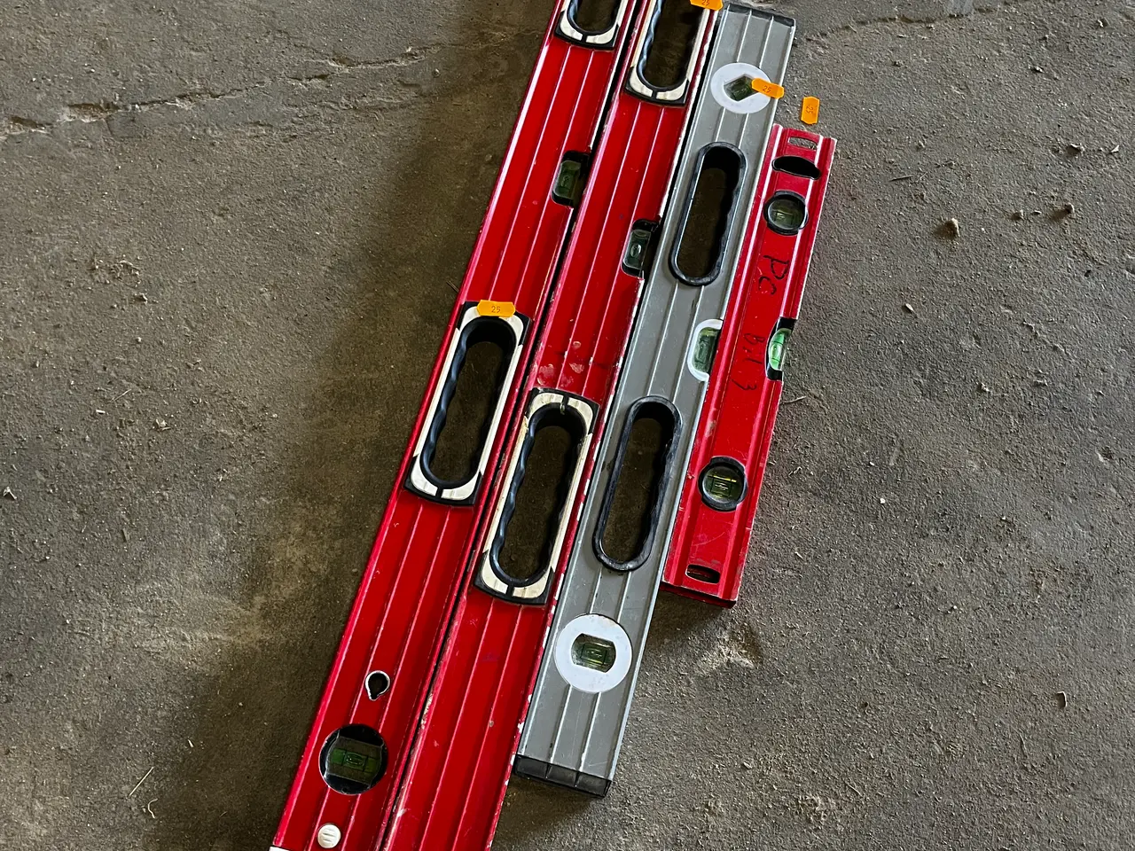 Billede 2 - 4 stk. vaterpas  WÜRTH ZEBRA