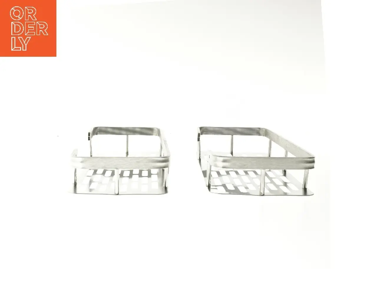 Billede 3 - Rustfrit stål hylde (str. 5x13x30 cm)