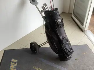 Golfsæt, Alu vogn, Bag og værktøj