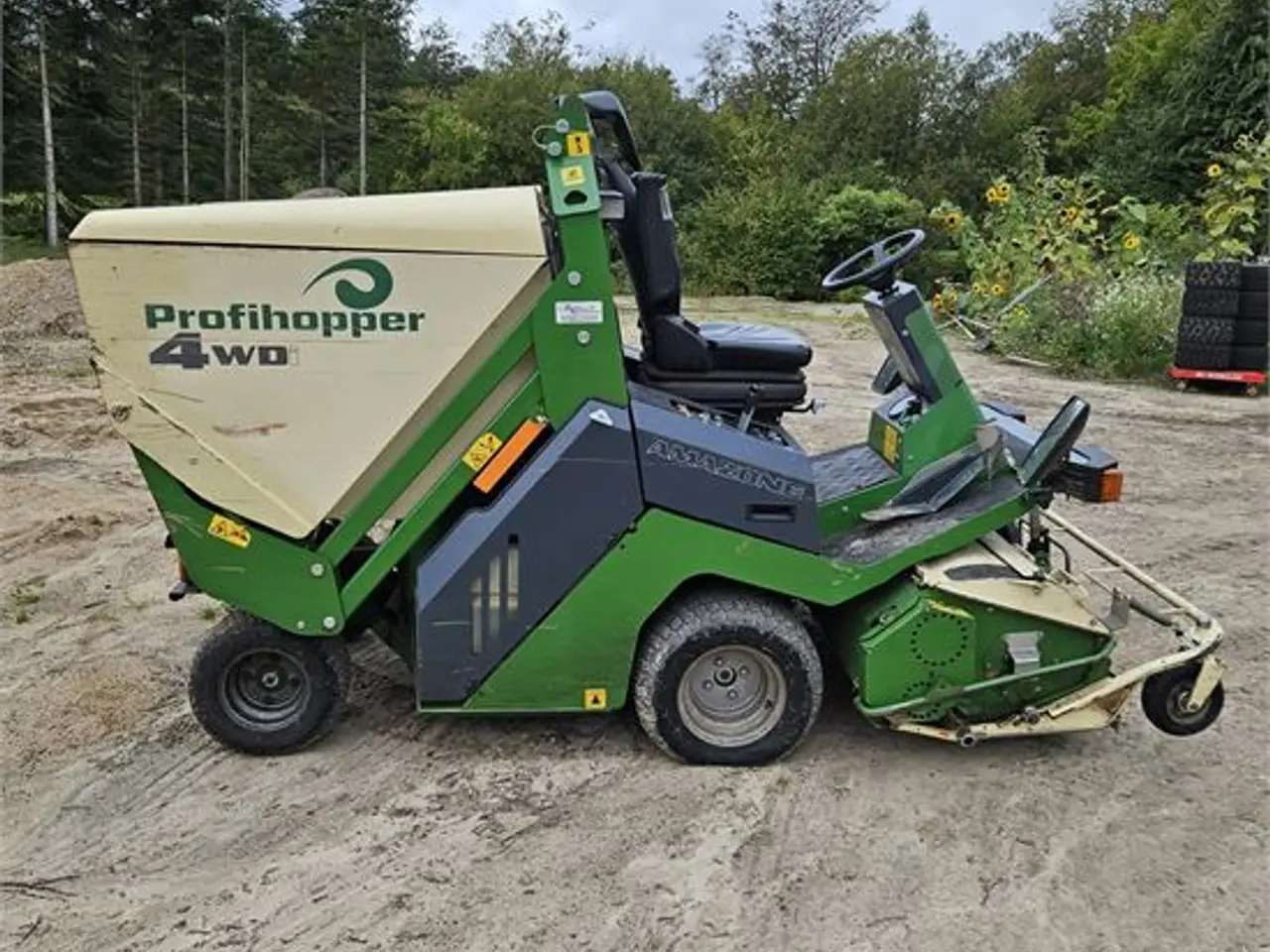Billede 3 - Amazone PROFI HOPPER 1250 4WDi - Video