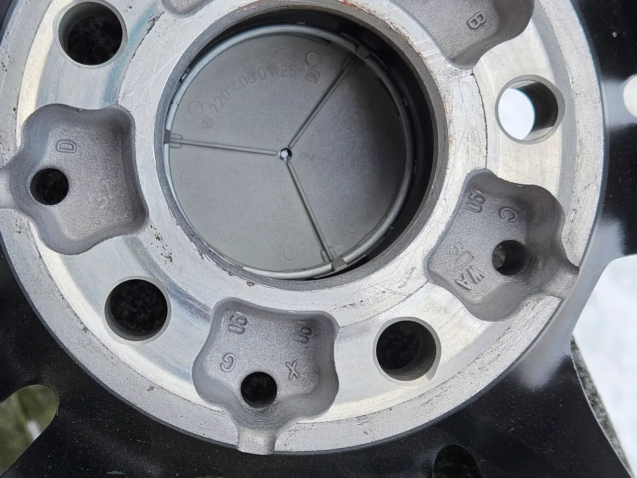 Billede 8 - Fælge Originale Merceds med TPMS ventiler 