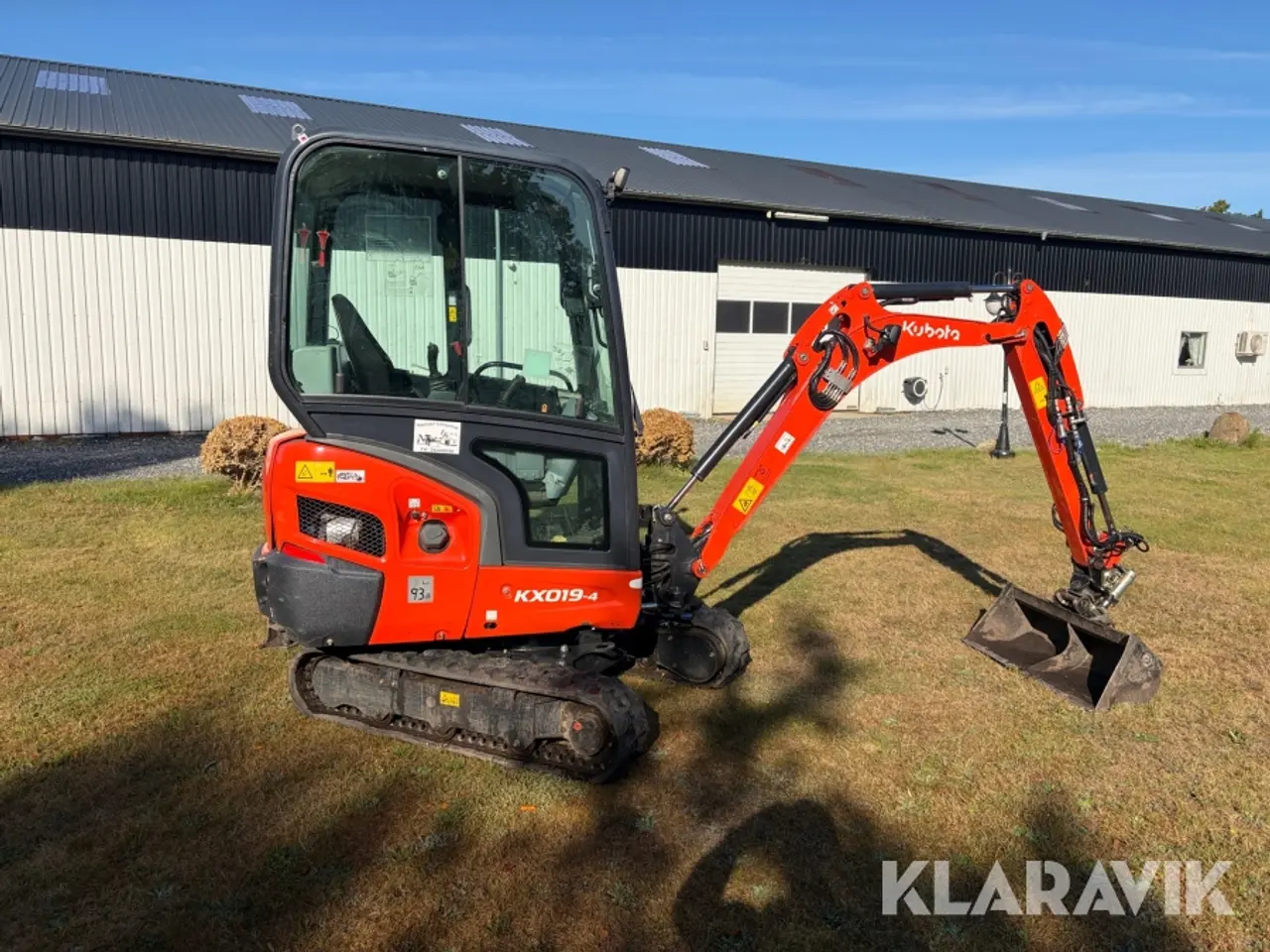 Billede 6 - Gravemaskine Kubota KX019-4 med tilt og centralsmørring