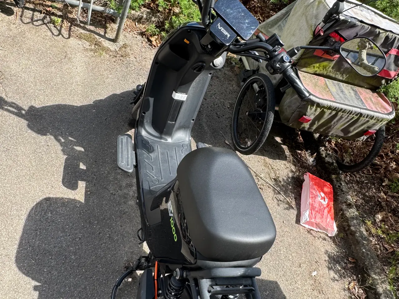 Billede 2 - Vga ev1000 elscooter 45 km/t