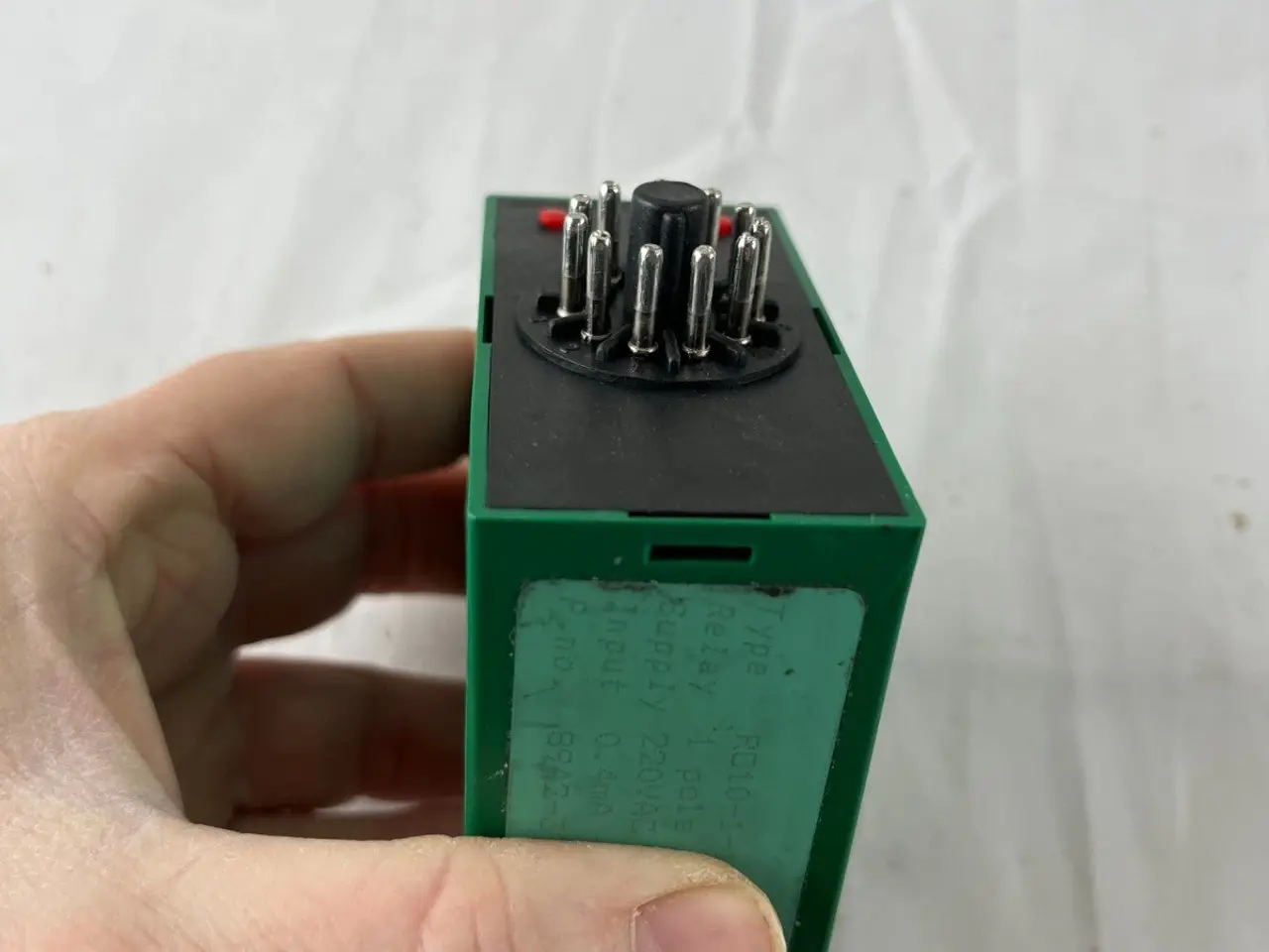 Billede 7 - Comac RC10 Current relæ 0.4-6A 230VAC Denmark Made