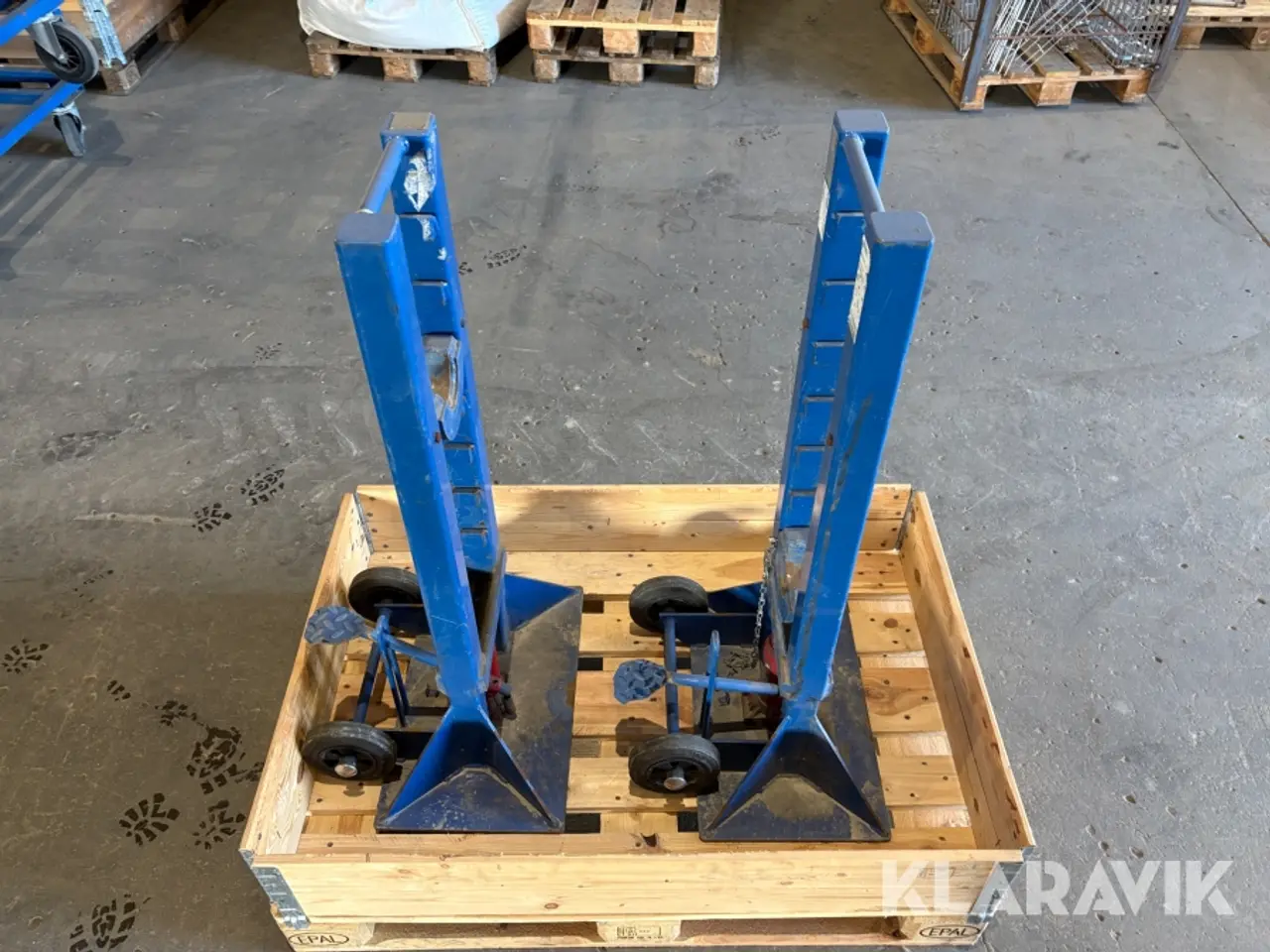 Billede 6 - Hydrauliske kabeltromeløfter Katimex Hydrokat / 5 tons 2 styk
