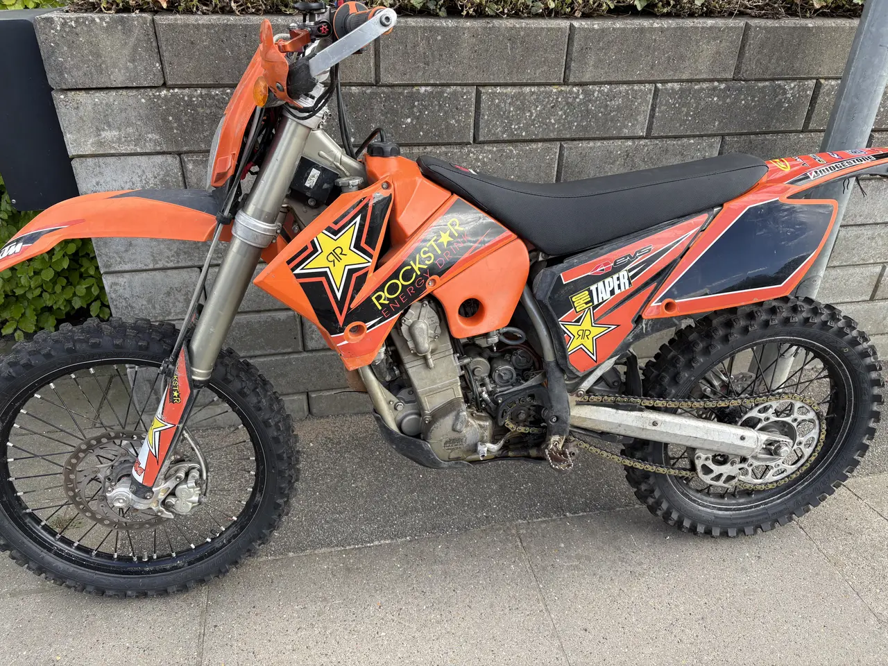 Billede 2 - Ktm exc 525 crosser på plader 