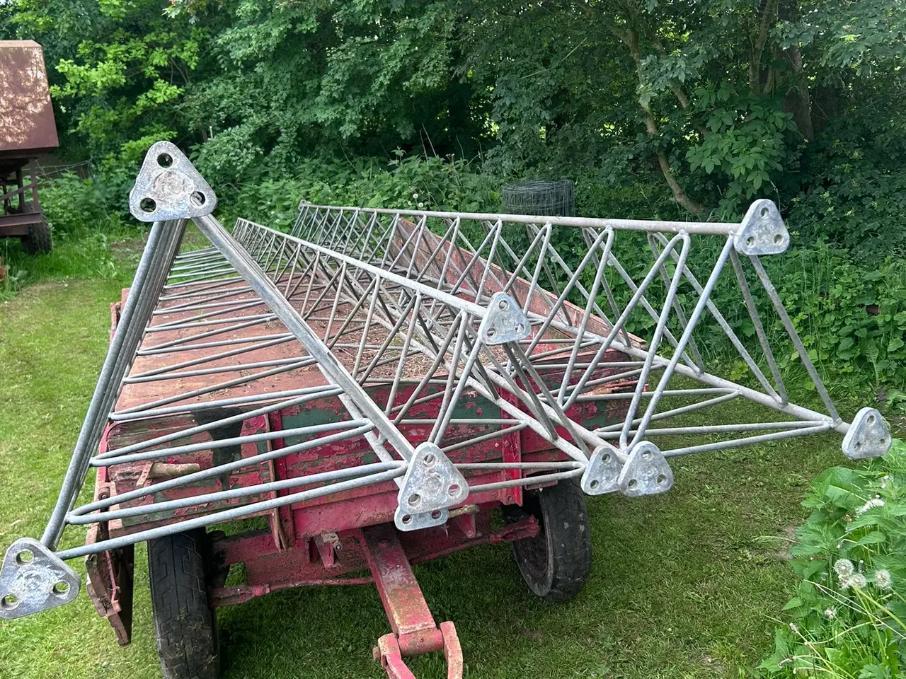 Billede 3 - Galvaniseret Gittermast / mast