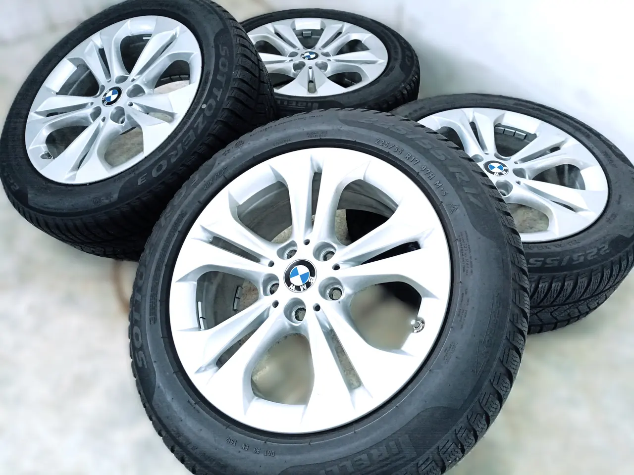 Billede 2 - 5x112 17" ET52 nav 66,6ø BMW/MINI vinterdæk