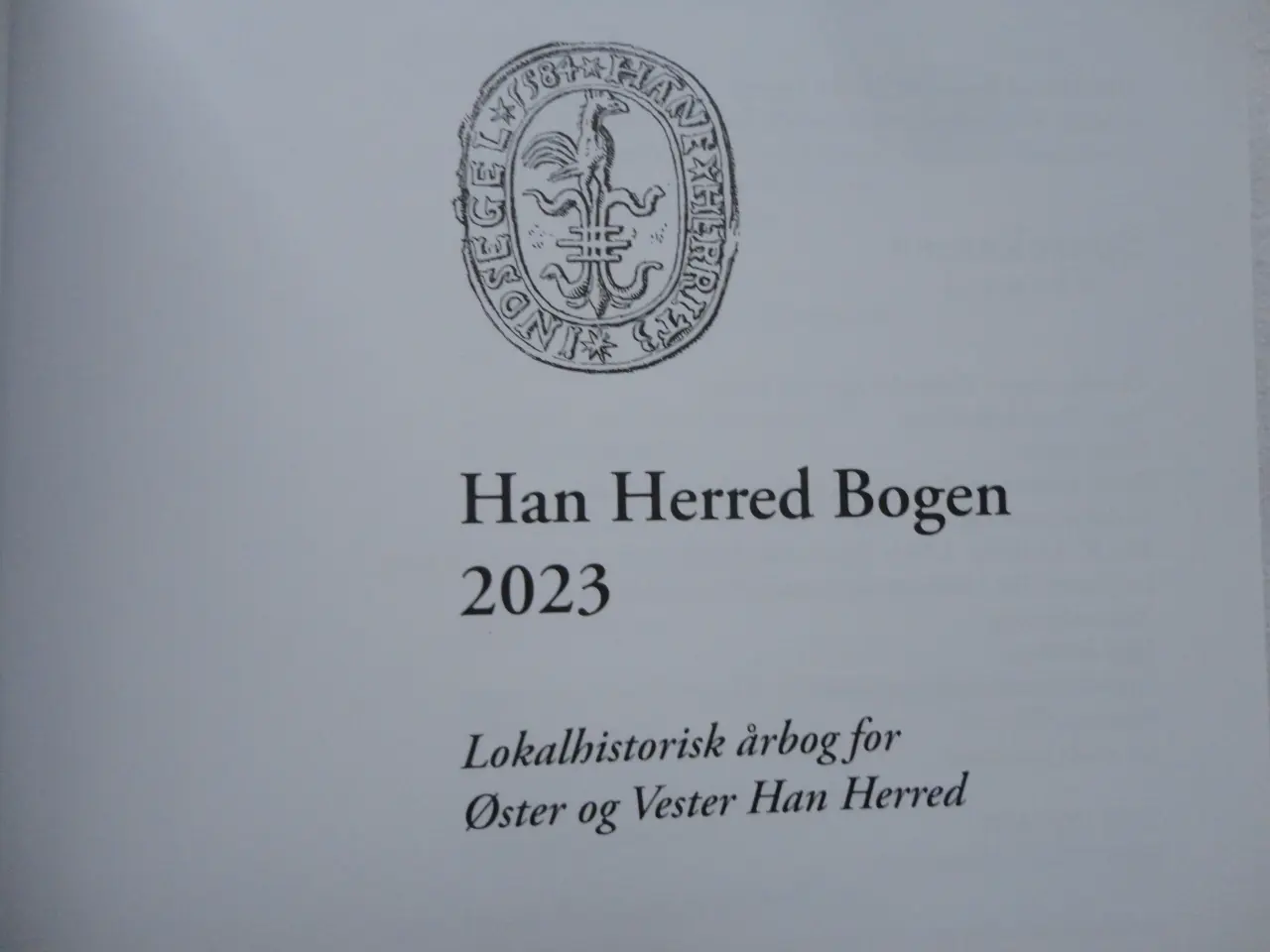 Billede 2 - Han Herred Bogen 2023  ¤