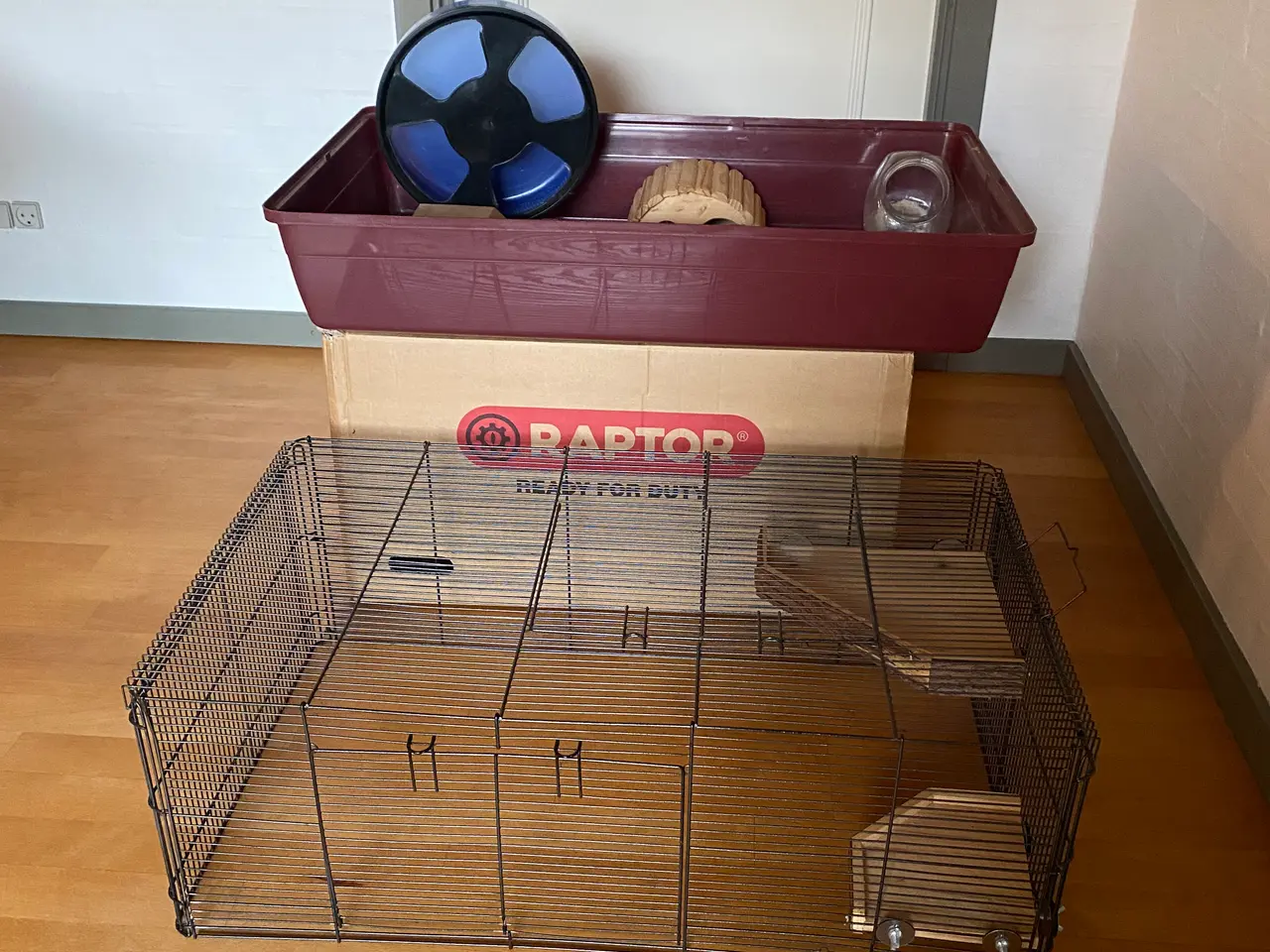 Billede 6 - Hamsterbur med tilbehør