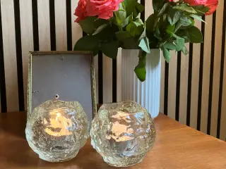Kosta Boda Snowball lysestager