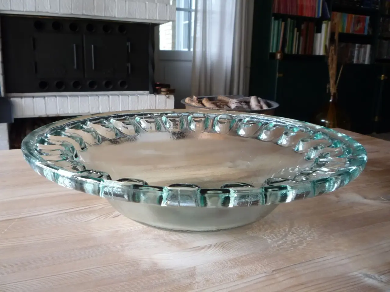 Billede 3 - Stort glasfad
