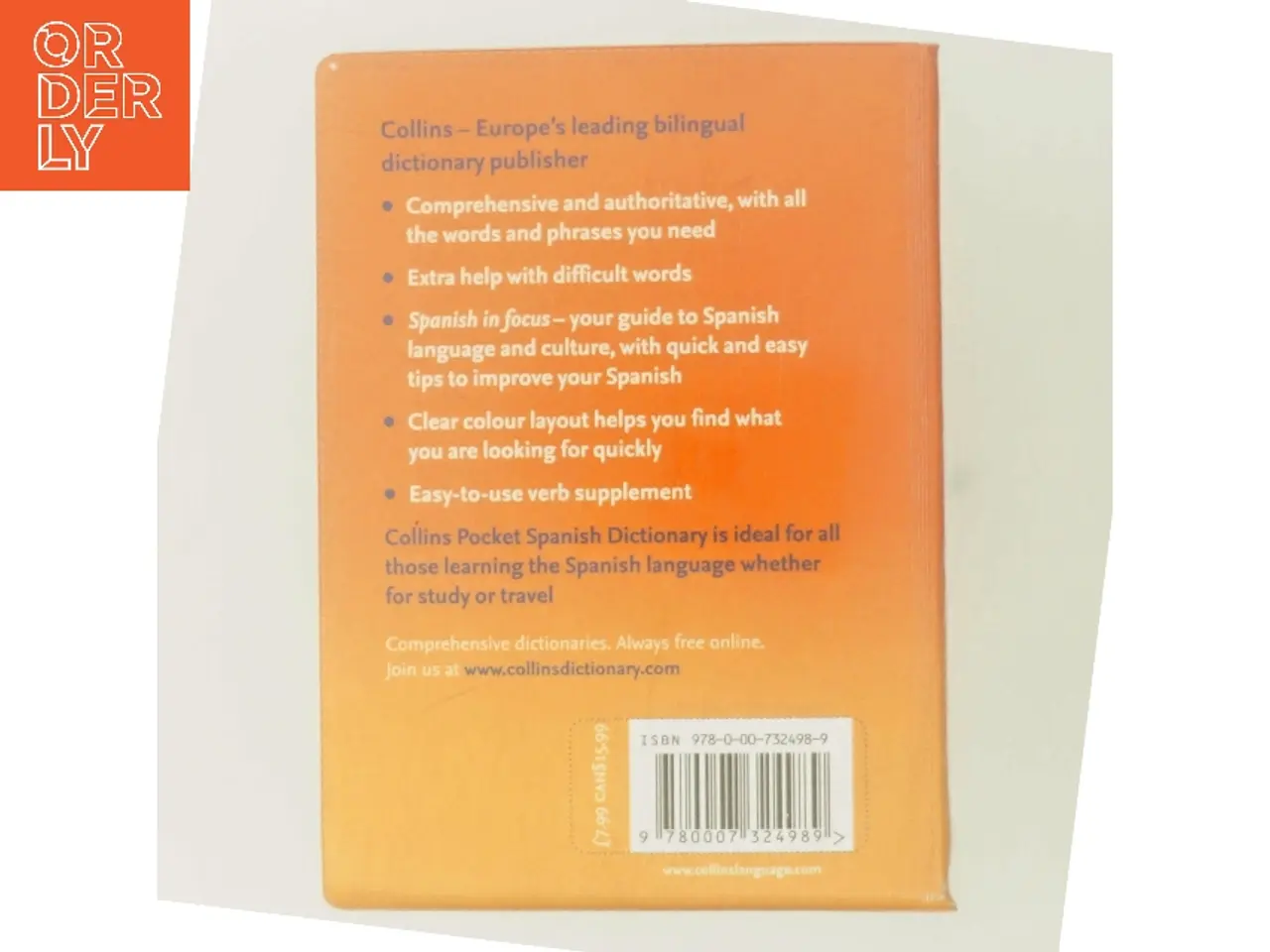 Billede 3 - Collins Pocket Spanish Dictionary af Collins Dictionaries (Bog)