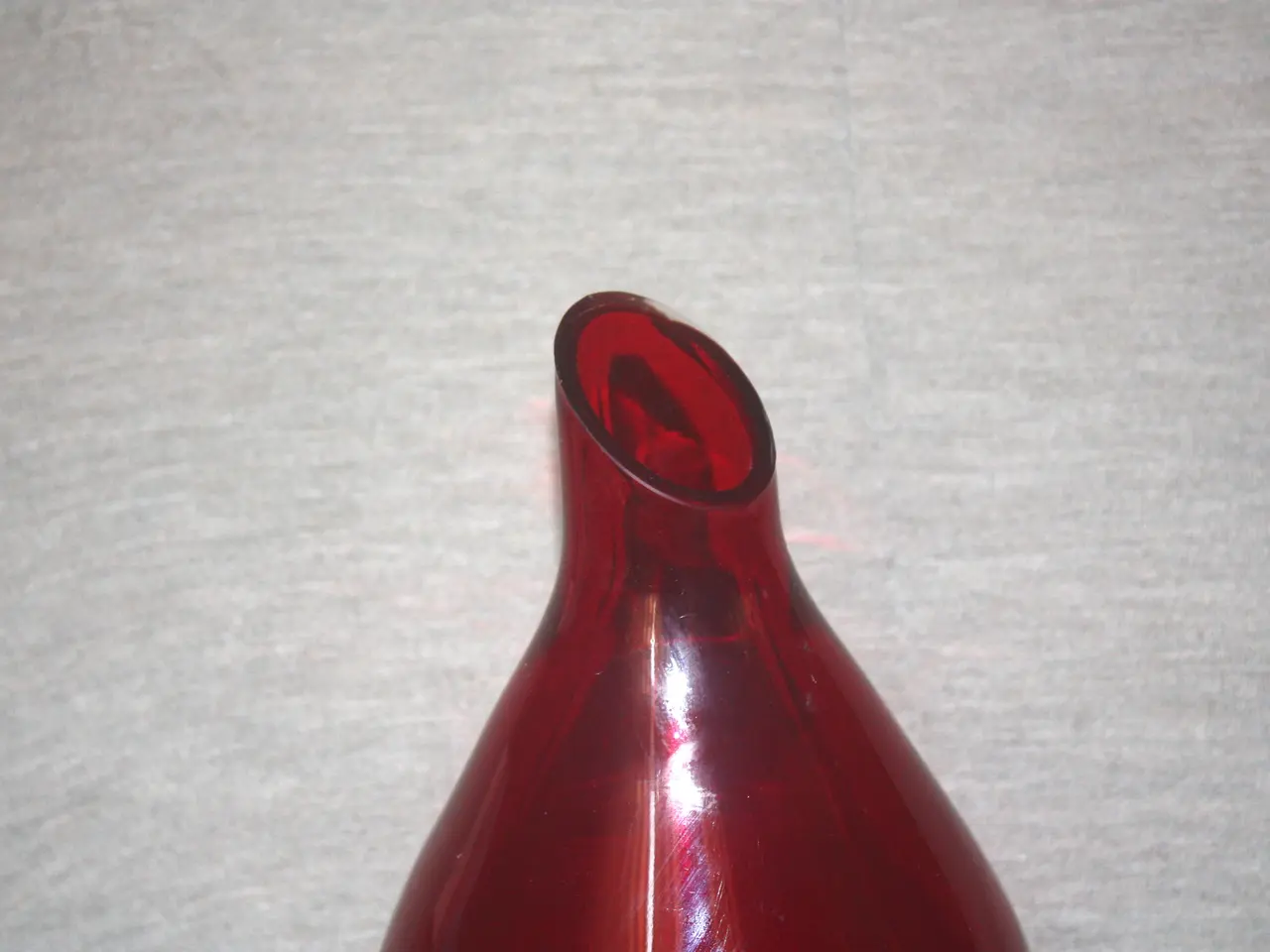 Billede 3 - Glas vase højde 24 cm