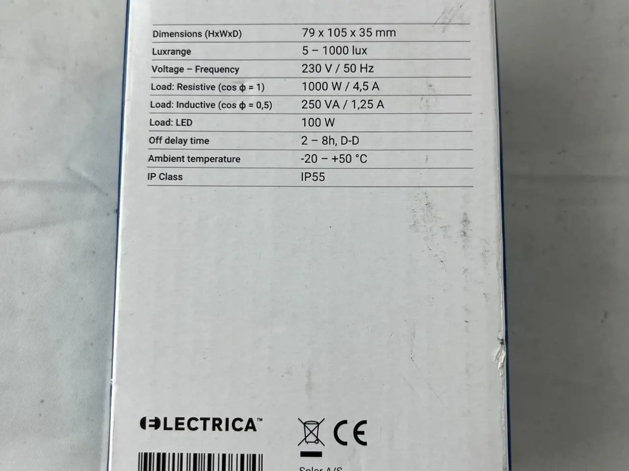 Billede 6 - Electrica SP-PC24 Day/Night kontakt PC24 230V IP55