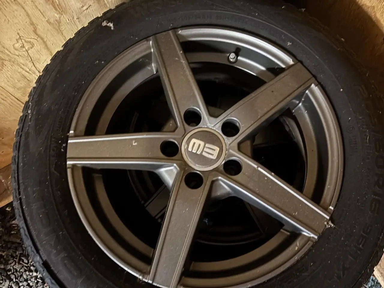Billede 1 - MG ZS 4 stk. Vinterdæk med fælge 