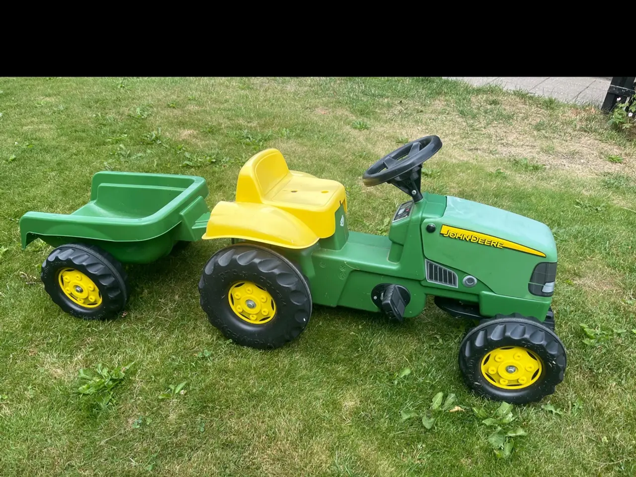 Billede 2 - Traktor med vogn