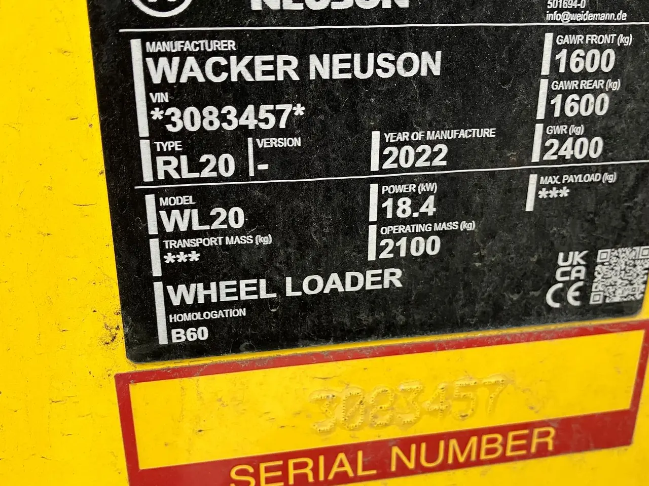 Billede 12 - Weidemann 1140 PLUS Weidemann 1140plus/wacker WL20 401 timer