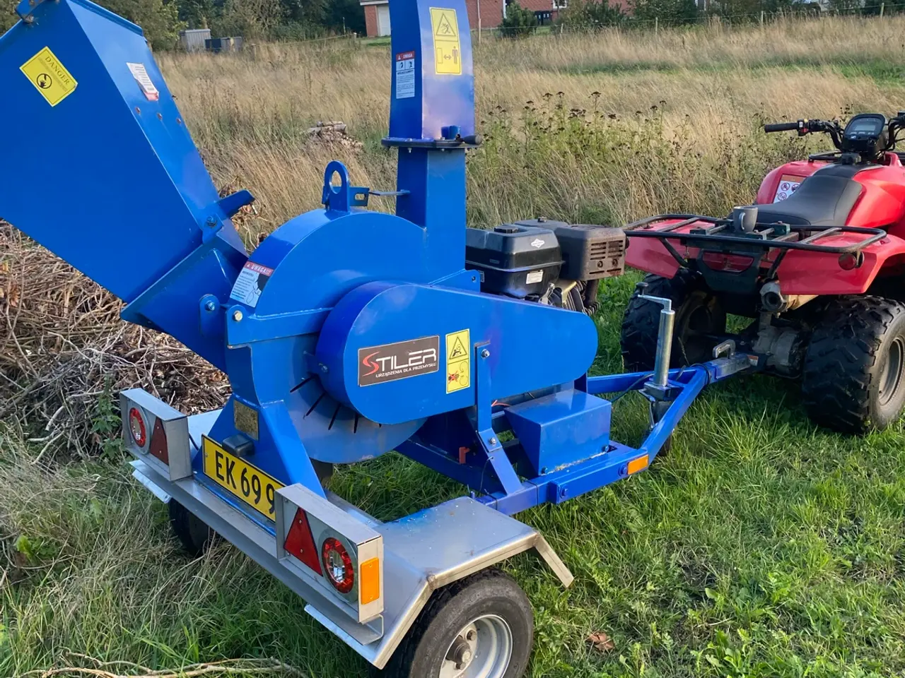 Billede 2 - Stiler Mobil flishugger på trailer