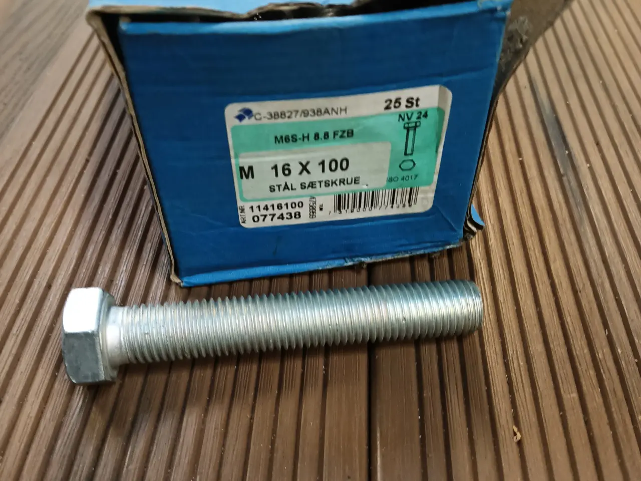 Billede 2 - M 16 bolte