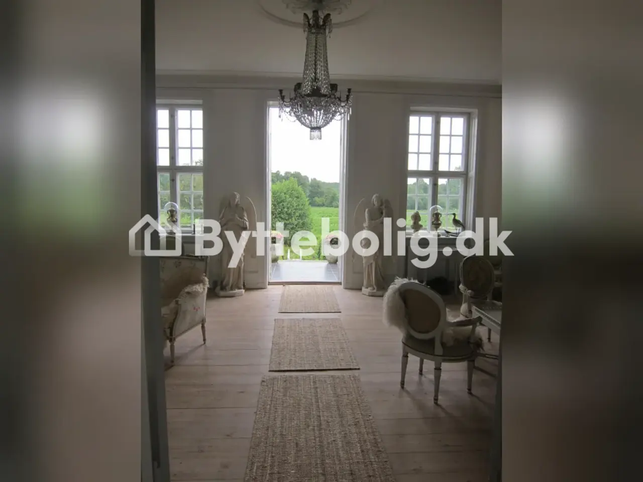 Billede 2 - Hovedhuset til et gods. Arkitekt tegnet 1917