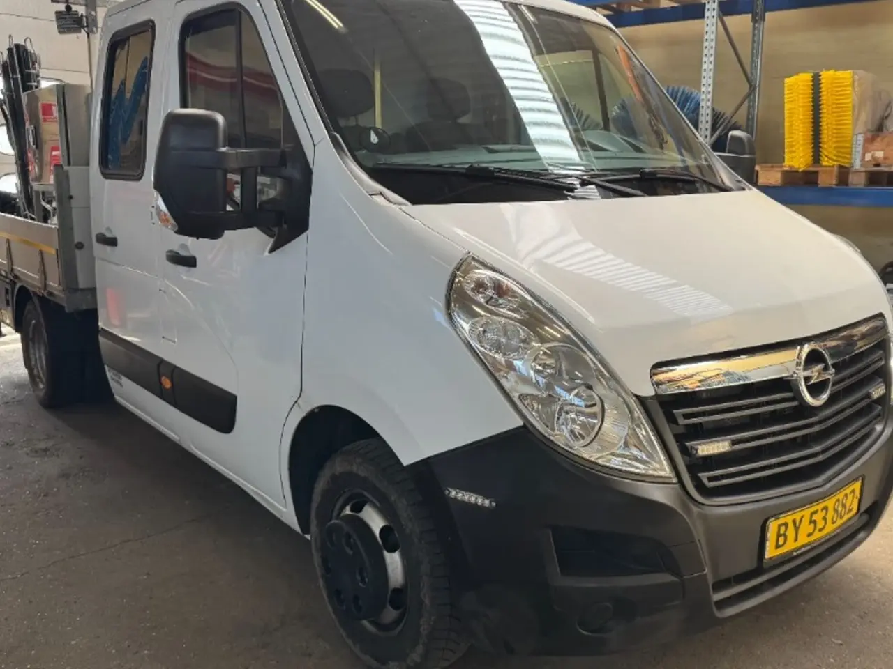 Billede 3 - Opel Movano med Hiab T-Hiduo 018 kran