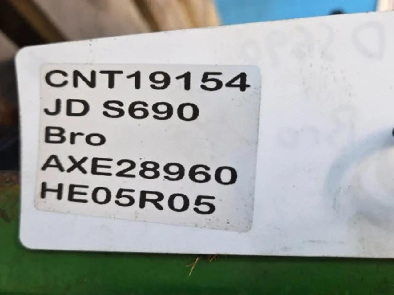Billede 19 - John Deere S690 Bro AXE28960