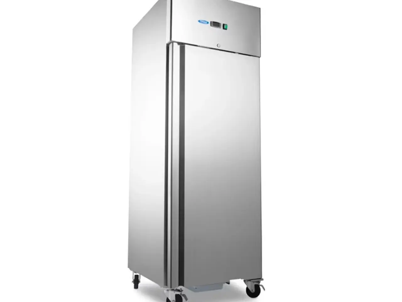 Billede 1 - Industrifryser 700 Liter – Rustfrit stål med hjul