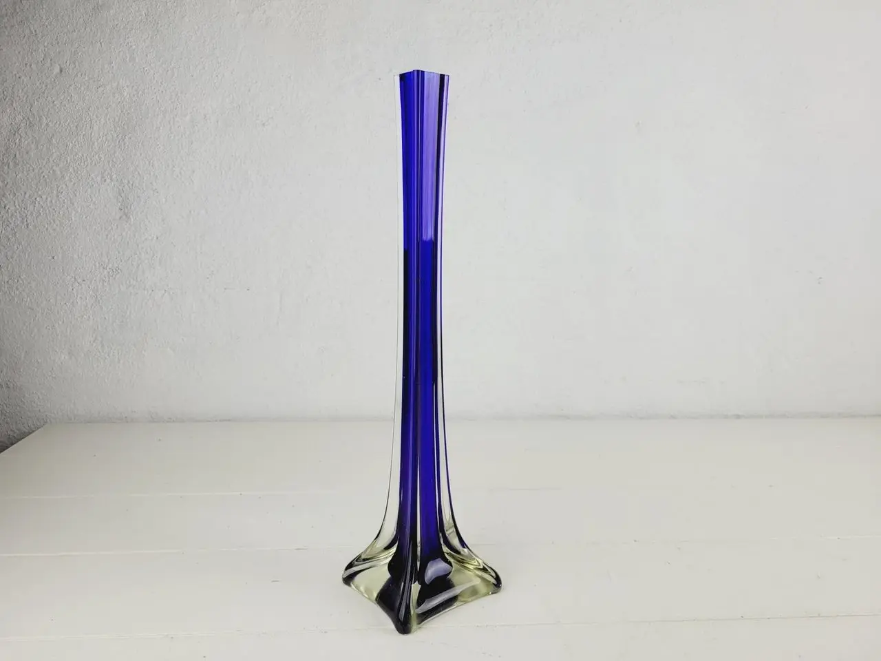 Billede 1 - ⭐️ Solifleur Vase fra 1970'erne i Strålende Blå