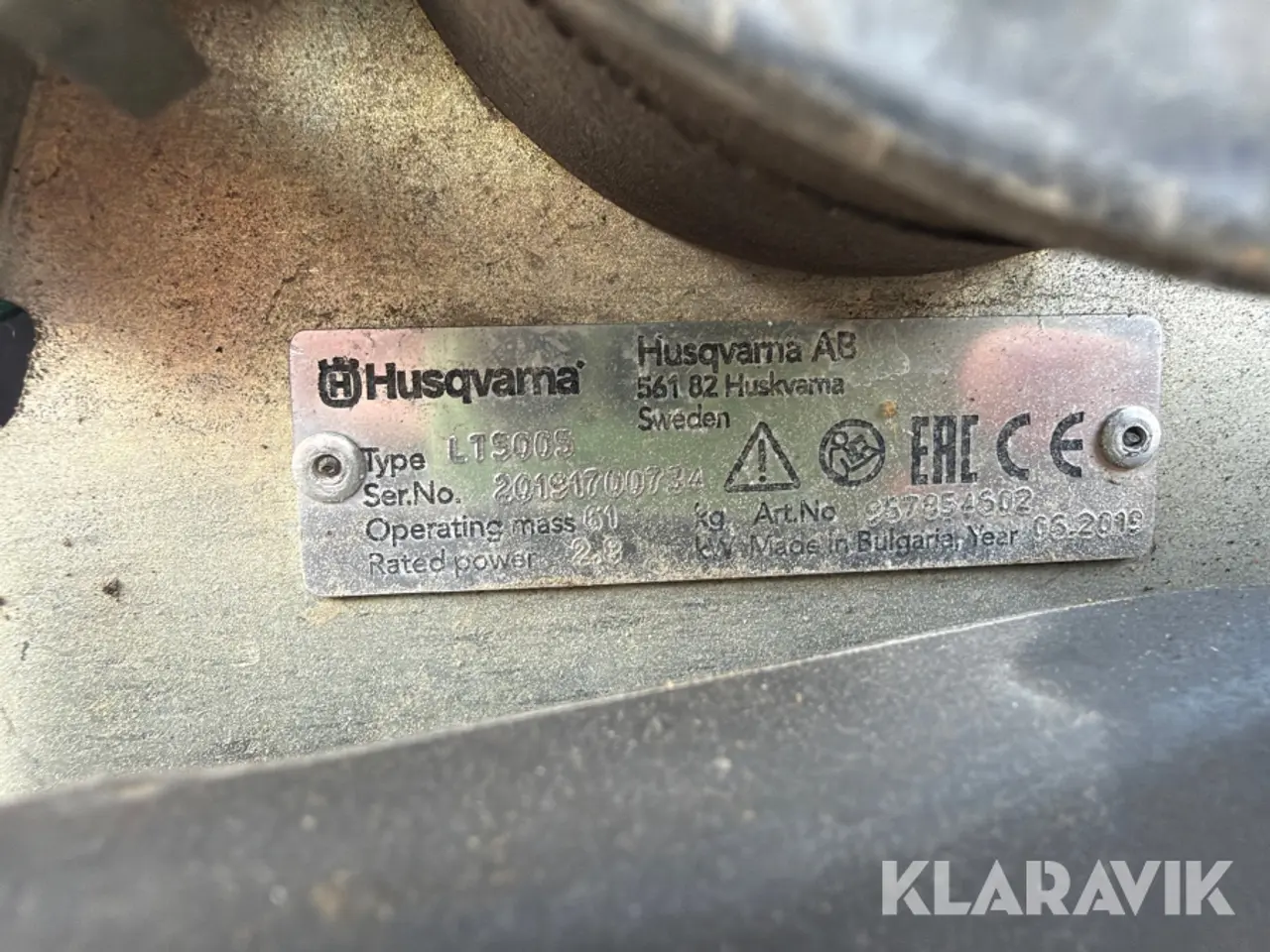 Billede 9 - Jordloppe Husqvarna LT 5005