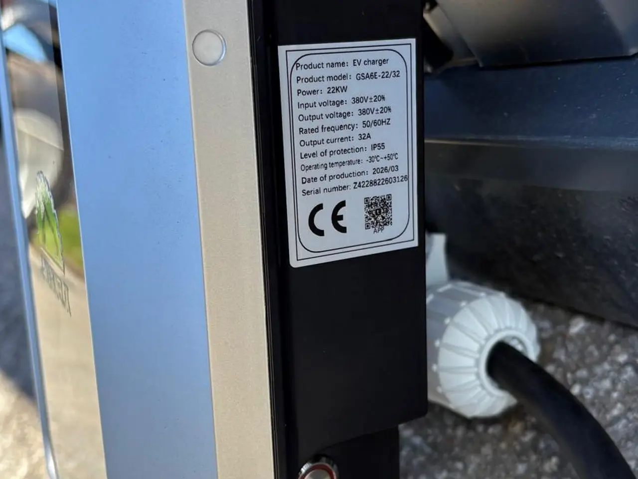 Billede 3 - J-Maskiner 11 KW type 2 lader