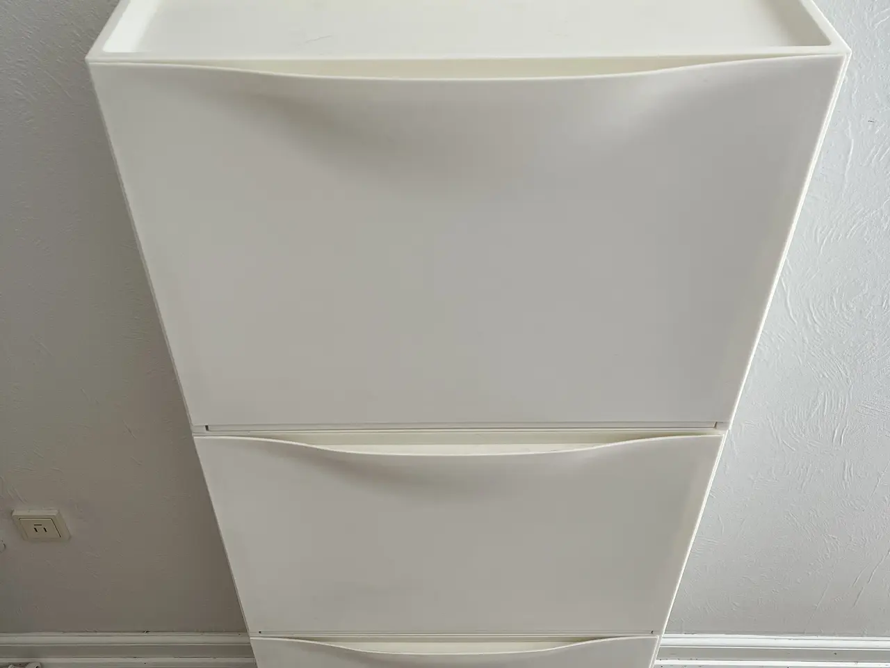 Billede 6 - Hvide IKEA TRONES skokasser - 75 kr./stk.