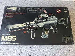 Soft gun som ny samt 2 stk pistoler 1 manuel og 1