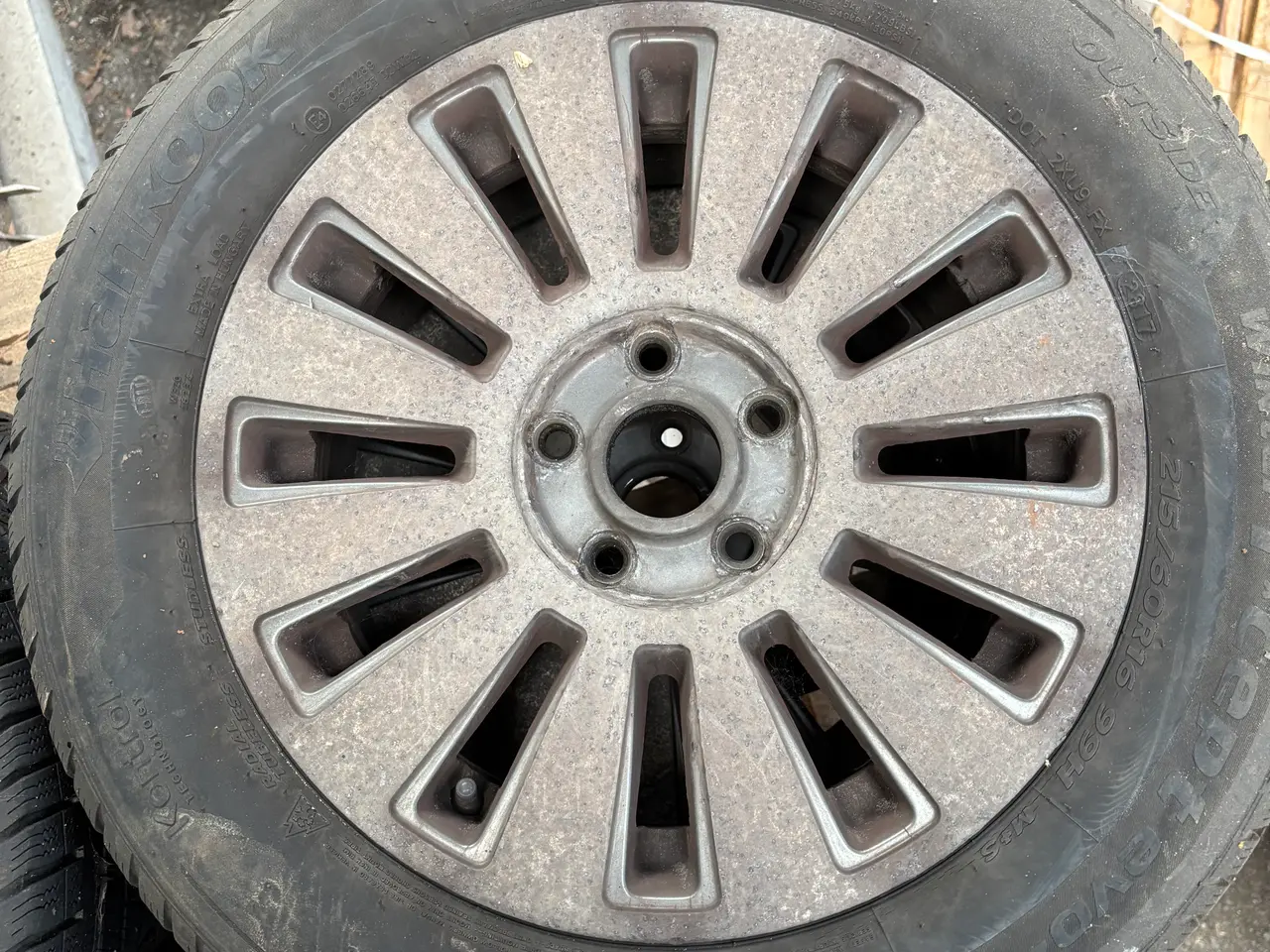 Billede 1 - 215/60 R16 vinterhjul fra VW Touran