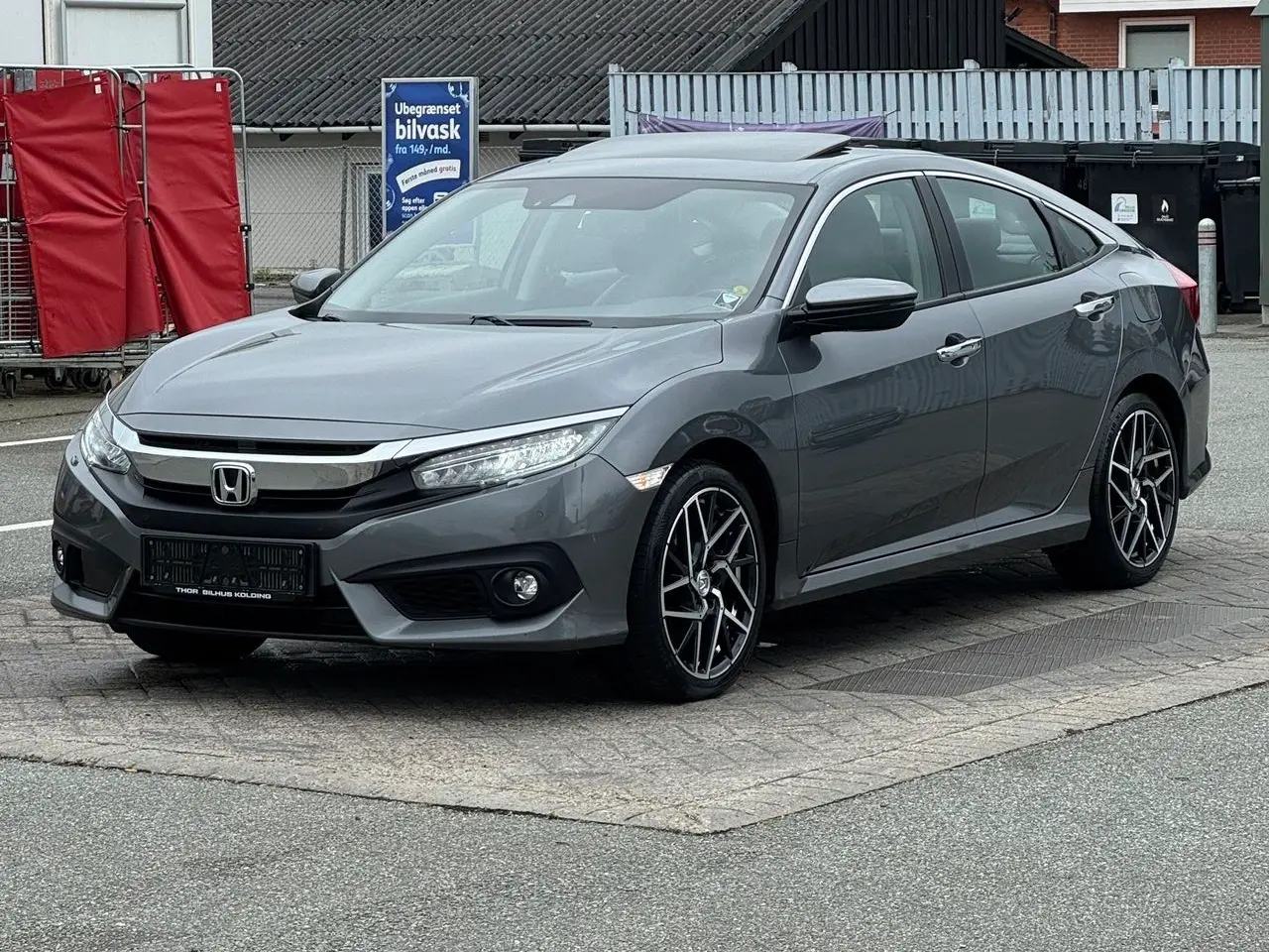 Billede 1 - Honda Civic 1,6 i-DTEC Executive Navi 120HK 6g