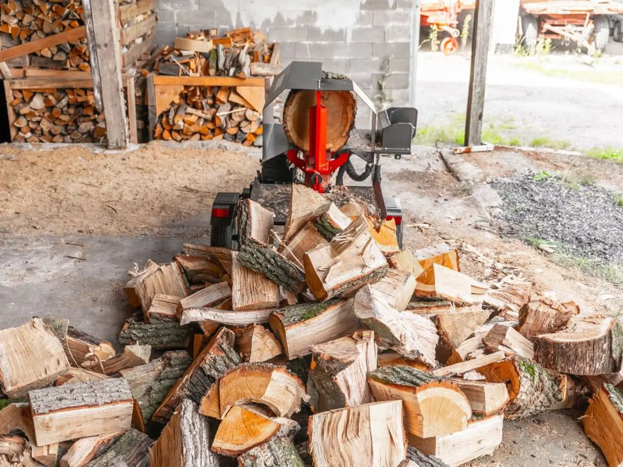 Billede 8 - WoodMaster CWM22B – 22 ton benzin brændekløver (vandret)