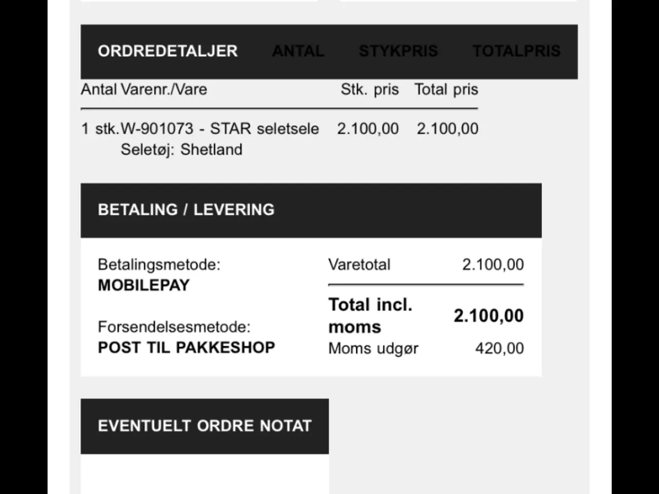 Billede 2 - Køresele i god kvalitet til shetlænder