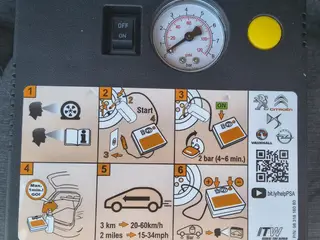 MINI KOMPRESSOR 12V-15A-180W, GLOBAL TIRE REPAIR