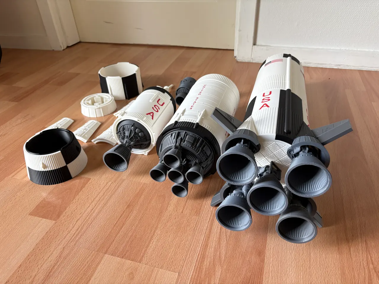 Billede 6 - Saturn-V samlesæt til 1,48 meter raket