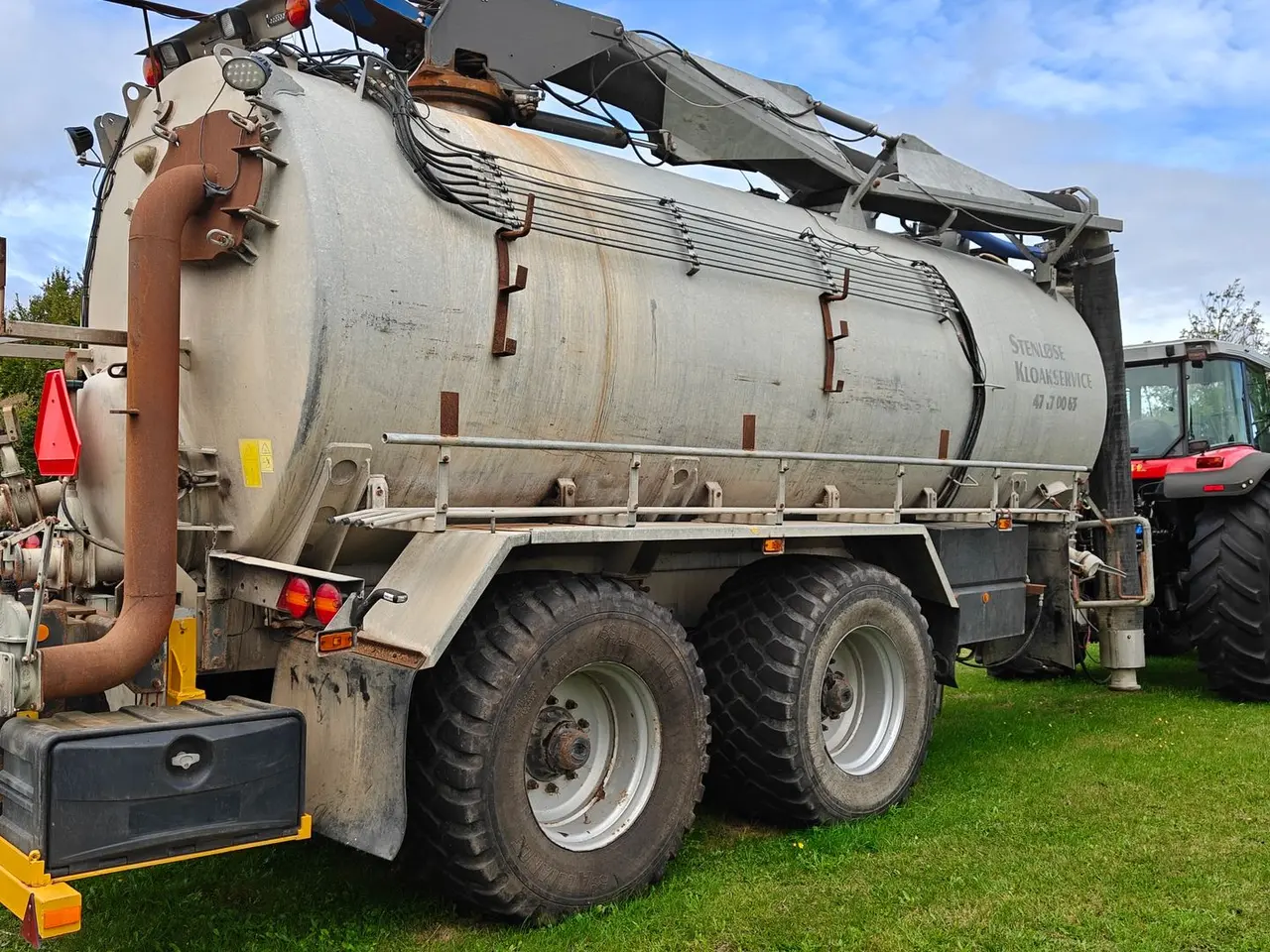 Billede 3 - Slamsuger - spulevogn inkl. Massey Ferguson 8220 Traktor