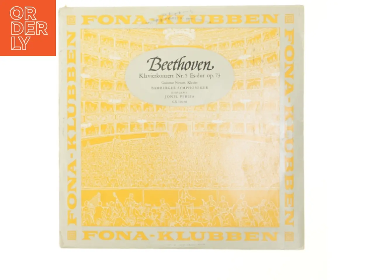 Billede 1 - Beethoven Klaverkoncert Nr. 5 LP fra Orbis